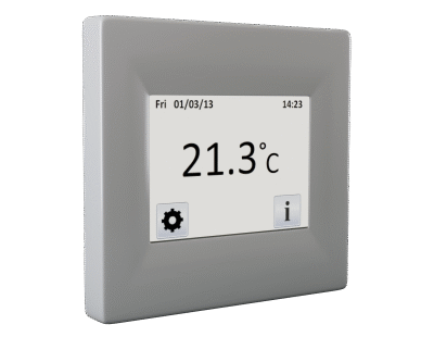 Digitales Thermostat HVH TFT – Touchscreen-Regler für Fußbodenheizung & Heizpaneele