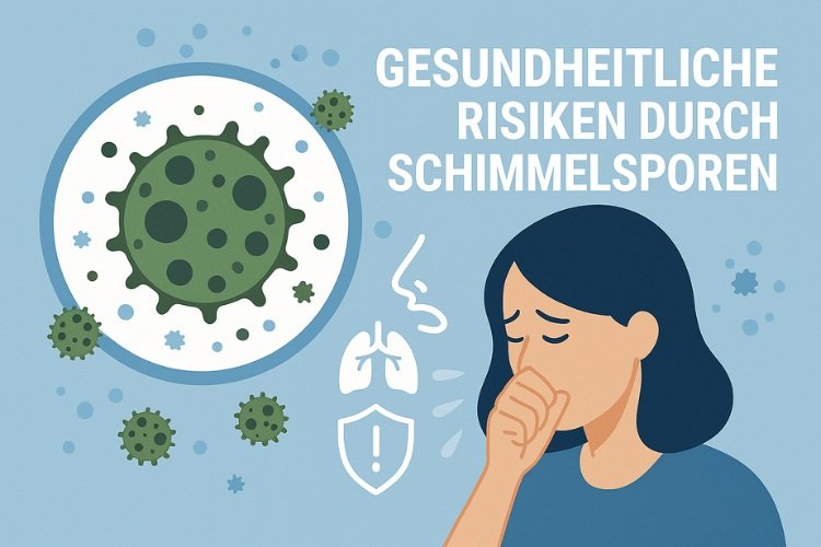 Symbolbild: Gesundheitliche Risiken durch Schimmelsporen