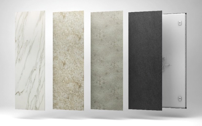 Infrarotheizung in Natursteinoptik Design CR