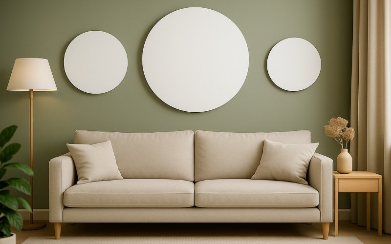 Runde Infrarotheizung Victory als Design-Heizung