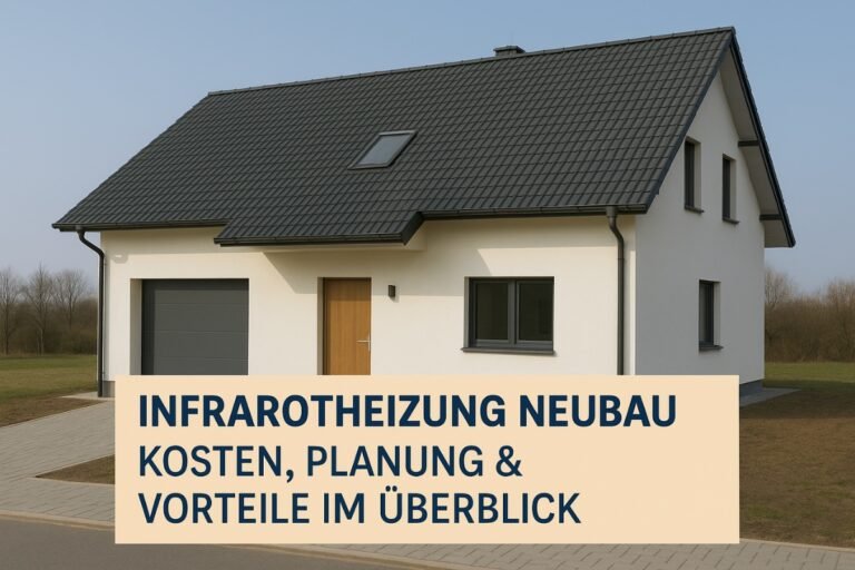 Infrarotheizung Neubau Kosten Planung Vorteile