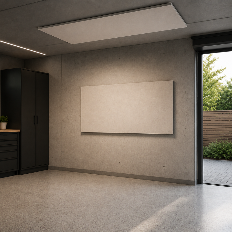 Planung einer Infrarotheizung in der Garage